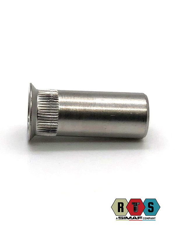 KCCI Stainless Steel Closed End Countersunk Knurled Rivetnut