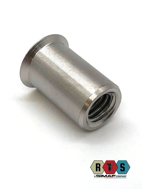 RCOI Stainless Steel Open Countersunk Round Rivetnut