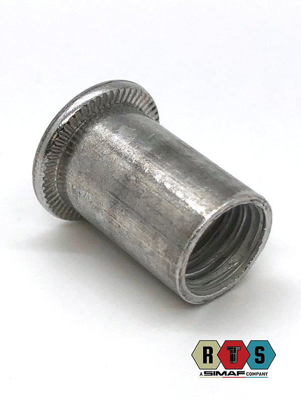 RFOA-F Aluminium Open Flathead Round Rivetnut