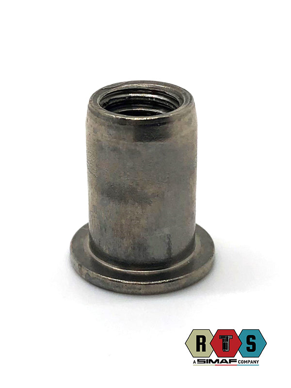 RFOI-CD316 Stainless Steel Open Flat Head Round Rivetnut