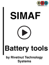 48-SER-3600 SIMAF Battery-Powered Tool Rivetnut DISCONTINUED