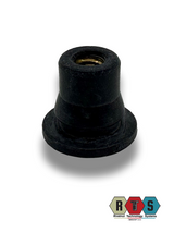 RFOR SNAP Rubber Open Flat Head Round Snap In M4 Rubber Nut Insert